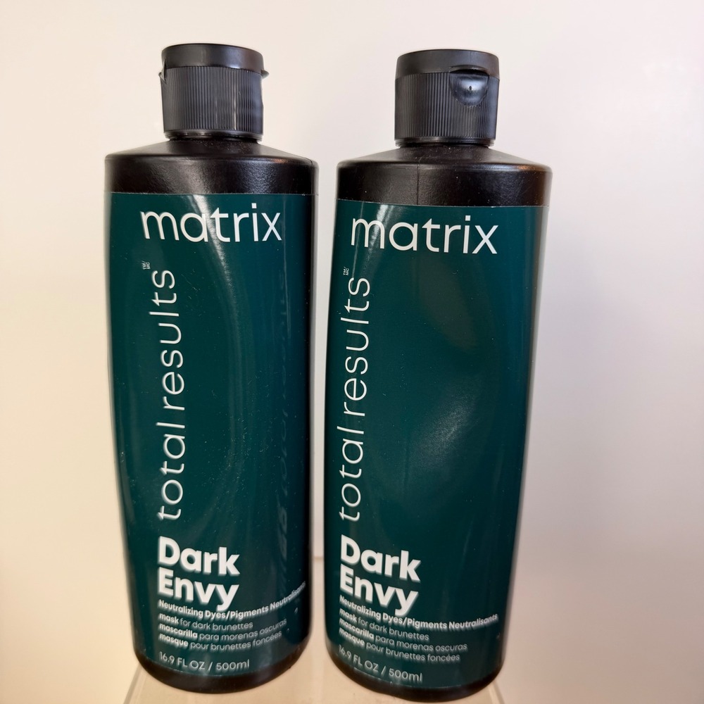 Matrix Total Results Dark Envy Mask Neutralizing Red for Brunettes 16.9oz x2